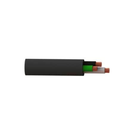 Southwire Portable Cord, SJT, 18 AWG, 4 C, Black, PVC, Stranded, 300V, 4800 ft 56443601